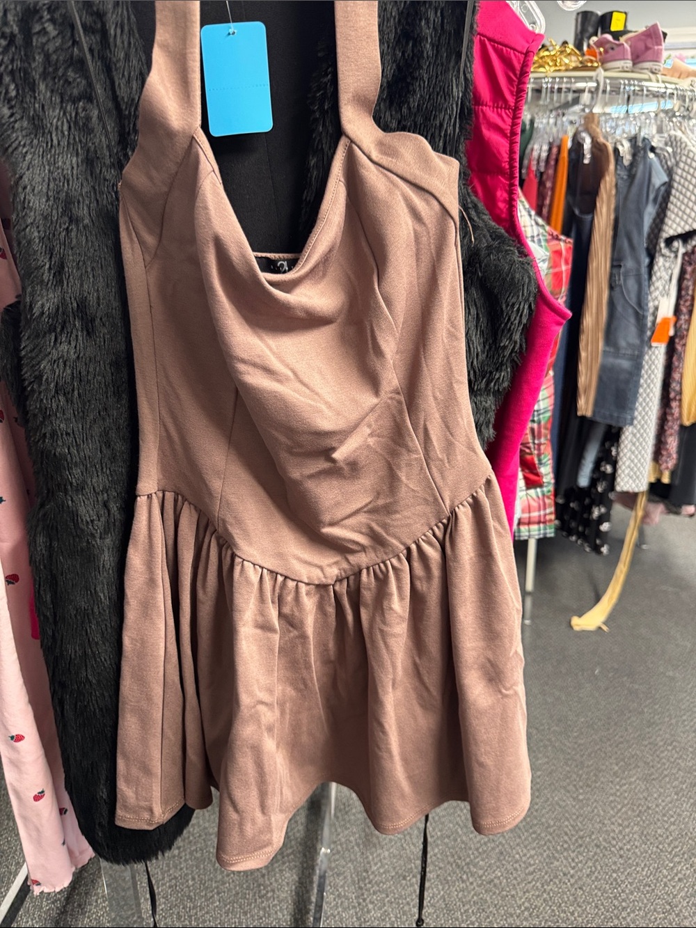 21 saints halter dress S // 092365